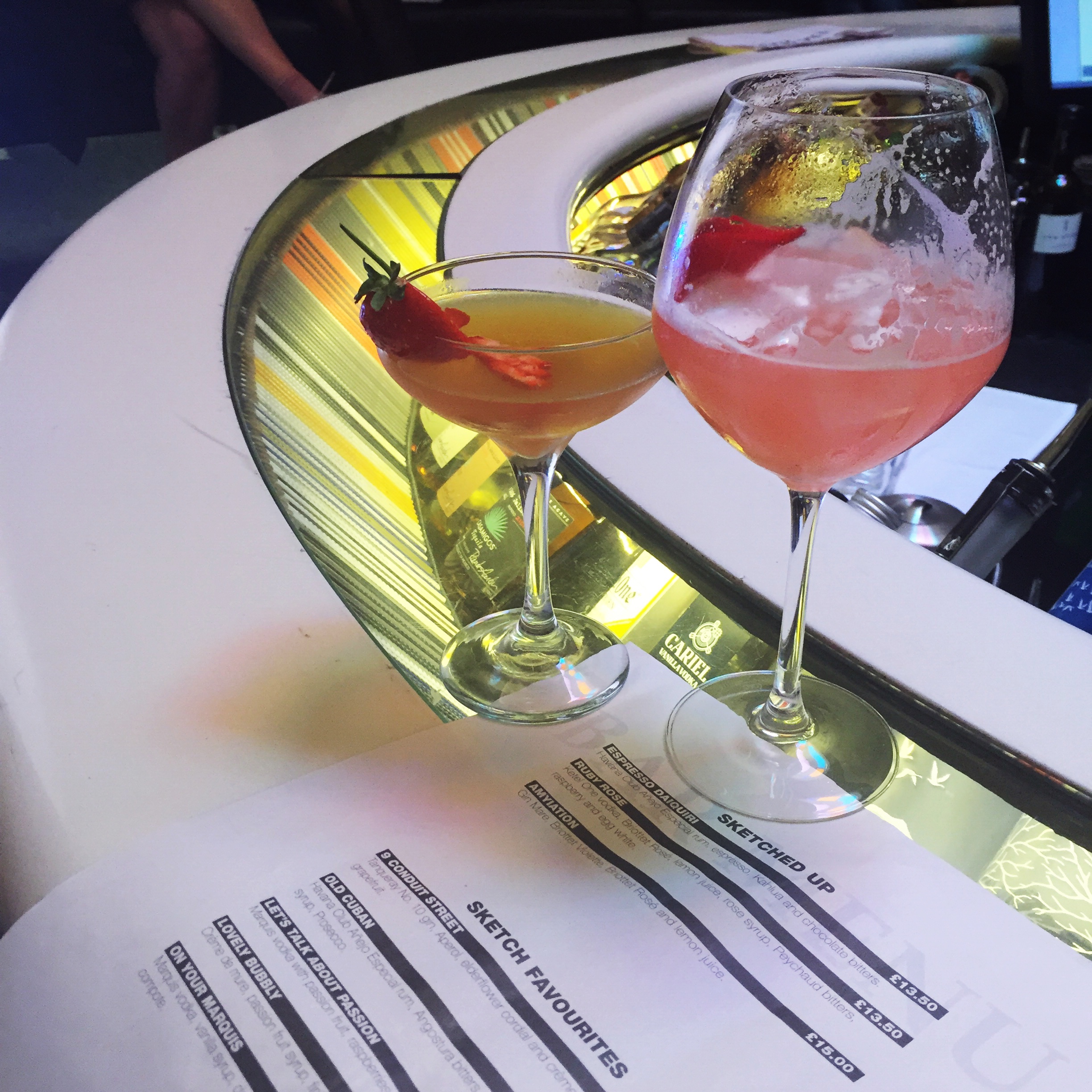 London Cocktails at sketch | The ELL Blog